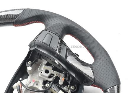 Toyota Vitz Accessories Real Carbon Fiber Steering Wheel For Toyota/camry/previa/reiz/supra/vios ...