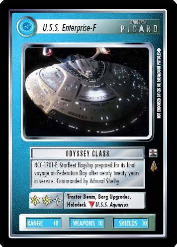 Uss Enterprise F Star Trek Ships Star Trek Ccg Star Trek Starships