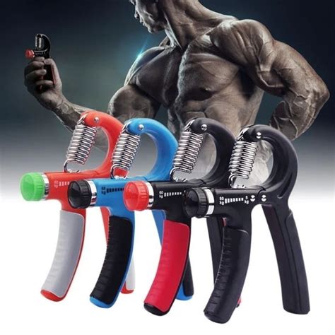 Hand Grip Flexor De Punho Mola Ajustável Antebraço Mãos Shopee Brasil