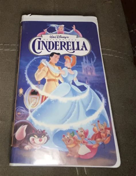 RARE COLLECTION CHEF D ŒUVRE Walt Disney Cendrillon 1995 VHS 5265