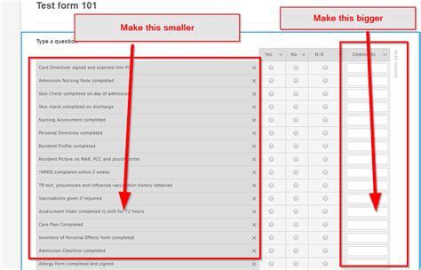 How to change width of Input Table columns?