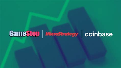 GameStop MicroStrategy And Coinbase Stocks Among Top Performers Today