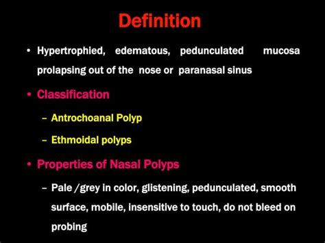 Nasal Polyps Ppt Free Download