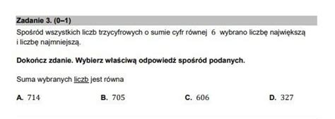 Trwa Egzamin ósmoklasisty 2022 Matematyka Arkusz I Odpowiedzi Do