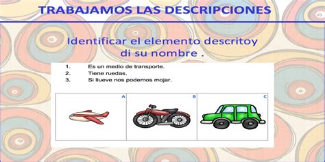 Trabajamos Las Descripciones Con Premisas Sencillas Destacada