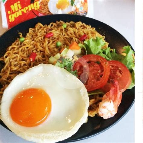 Kuliner Nasi Indomie Goreng Double Ayam Geprek Crispy Sultan Es Teh