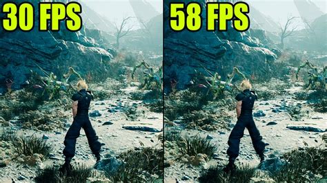 Final Fantasy VII Rebirth Graphics Vs Performance Mode PS5 Technical