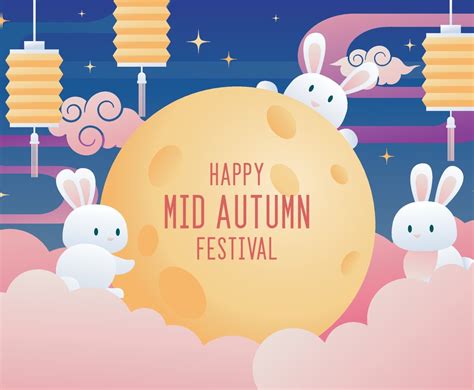 Happy Mid Autumn Festival | FreeVectors