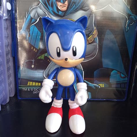 Boneco Sonic Azul 16cm – Sonic The Hedgehog – Distribuidora Coelmar