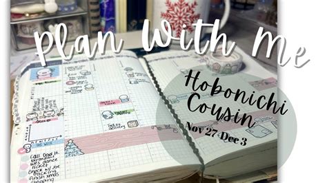 Hobonichi Cousin Plan With Me TheCoffeeMonsterzco YouTube