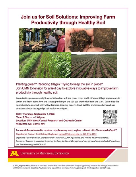 Soil Solutions Improving Farm Productivity Through Healthy Soil Mn