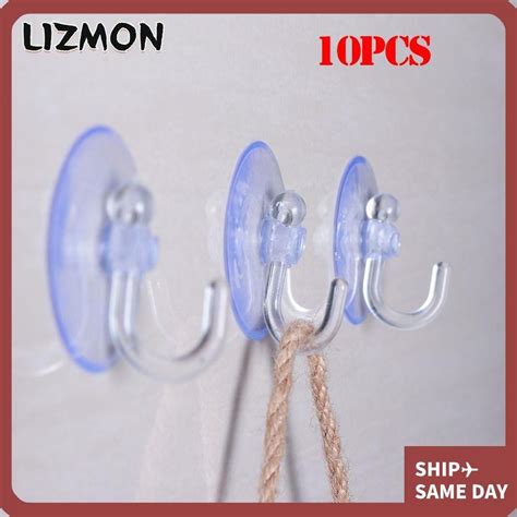 Lizmon 10 ชนถวยดดทเกบไมแขวนเสอหองนา Suckers Shopee Thailand