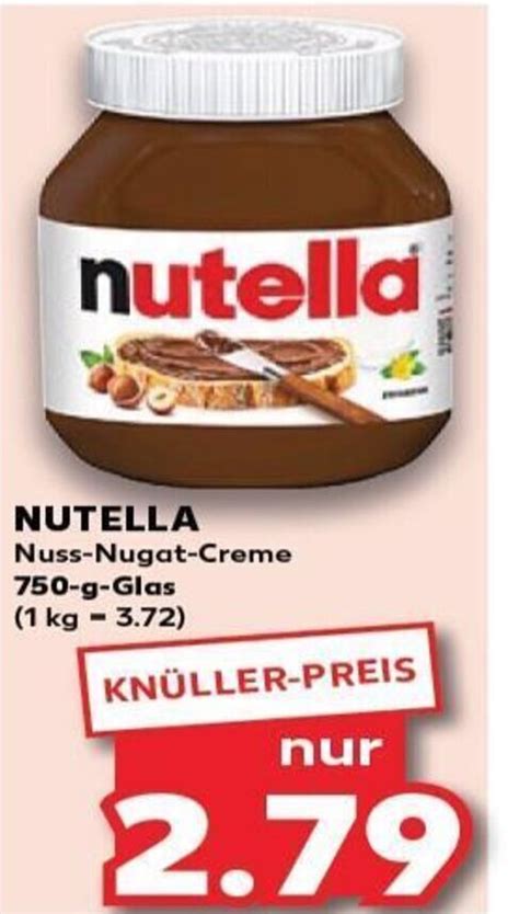 Nutella Nuss Nugat Creme Tilbud Hos Kaufland