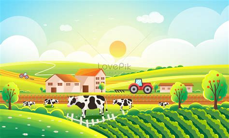 Farming Background Clipart