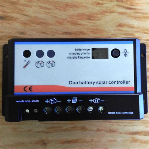 10A Dual Solar Controller