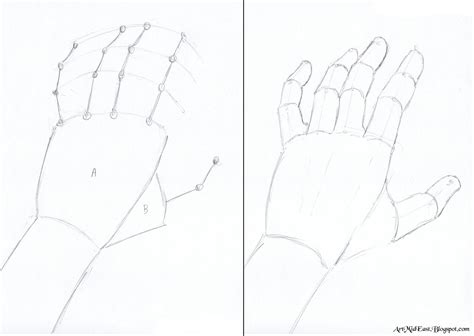 How to draw a hand - A step by step guide | Drawing Lessons