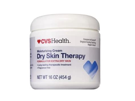 Cvs Health Dry Skin Therapy Moisturizing Cream 16 Oz Ingredients And Reviews