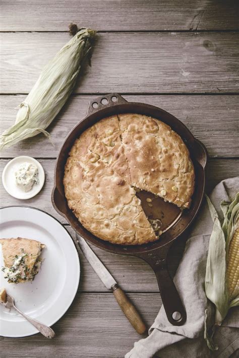 Recipe Skillet Cornbread With Leeks