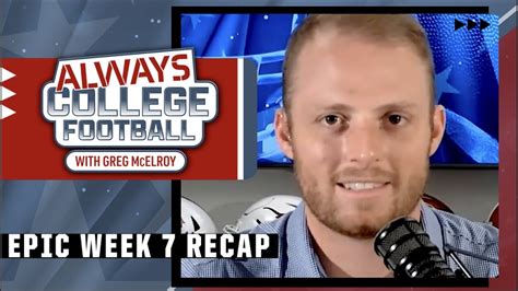 Epic Week 7 Recap With Tennessee Michigan Utah And Tcus Huge Wins