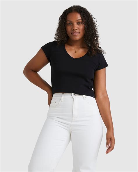Womens Baby Vee T-Shirt - BLACK | Billabong AU