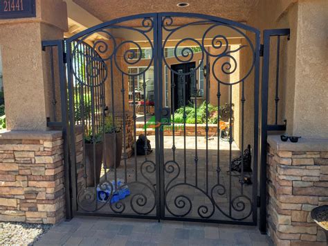 Exterior Main Entry Door Security Custom Villa Wrought Iron Doors Buy