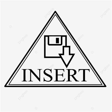 insert insert  sign vector insert  sign png  vector