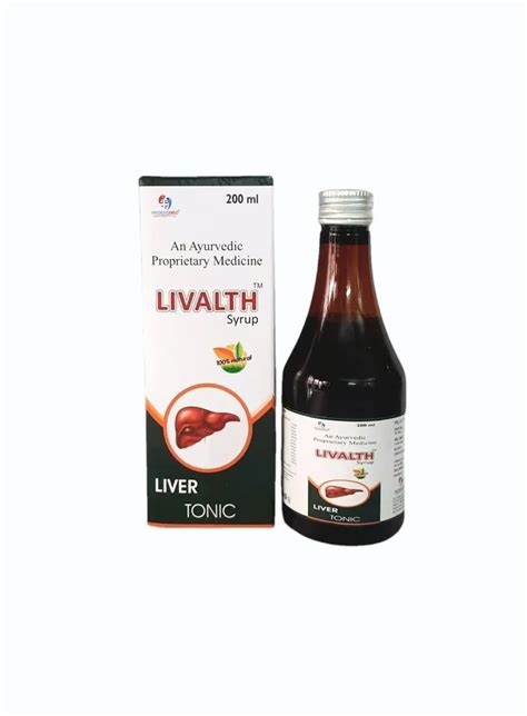 Ayurvedic Liver Syrup At Rs Bottle Herbal Liver Tonic In