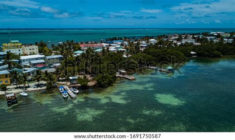 Aerial View San Pedro Belize Stock Photo Edit Now 1691750587