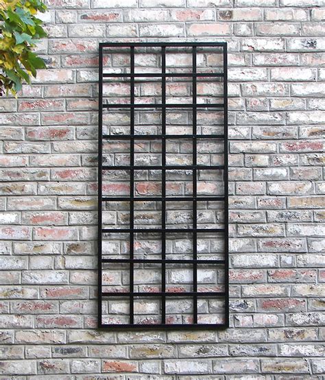 Small Modern Wall Trellis Made Of Steel Galvanised And Powder Coated