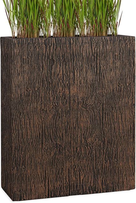 Pflanzwerk Fioriera Vaso Per Fiori Portavaso DIVIDER Wood Marrone