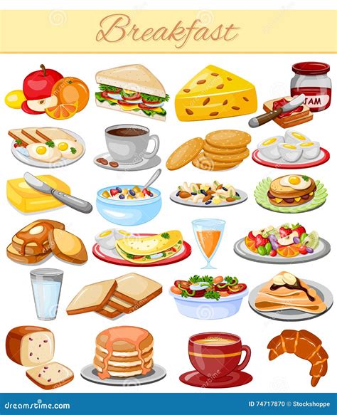 Breakfast Food Cartoon Images Download high quality breakfast food ...