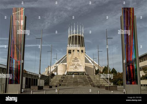 Liverpool Uk Oct Beautiful Architecture Design Of