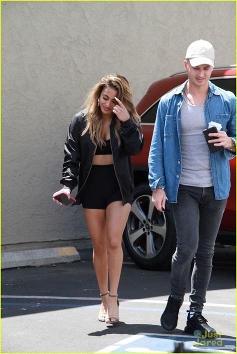 Ally Brooke Arrives To Meet Her Dwts Partner At The Studios Photo