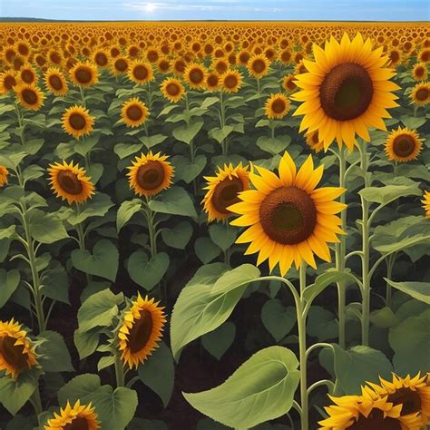 Premium Ai Image D Sunflowers Sublimation Clipart Hd Ai Generative