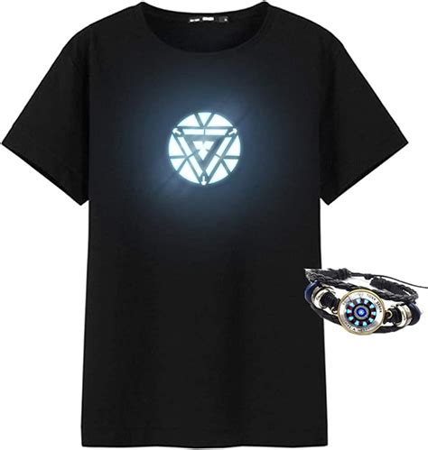 Iron Man T Shirt Arc Reactor Led Atelier Yuwa Ciao Jp