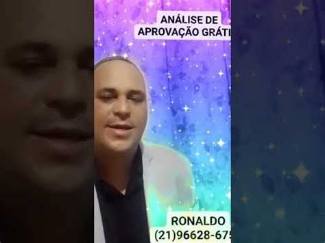 Análise de aprovação Gratis RONALDO 21 96628 6751https wa me message