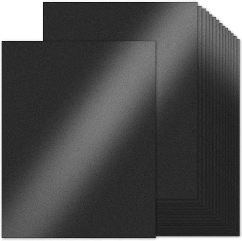 Amazon Black Shimmer Cardstock Sheets Ohuhu X