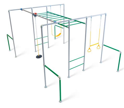 MONKEY BARS, FITNESS FRAMES AND SWING SETS - Funky Monkey Bars