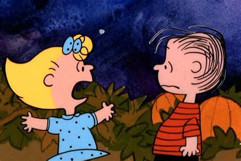 'It's the Great Pumpkin, Charlie Brown' (Sally): "I was robbed ...