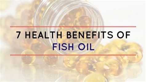 7 Health Benefits Of Fish Oil Fish Oil Benefits Fish Oil Health