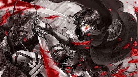 Levi Ackerman Wallpaper 4K, Shingeki no Kyojin, Captain Levi