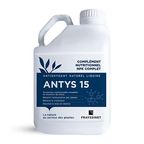 Antys Ev Solution D Engrais Npk Avec Oligo L Ments