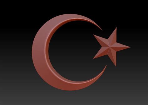 Crescent Moon V1 Free 3D Model Obj Stl Free3D