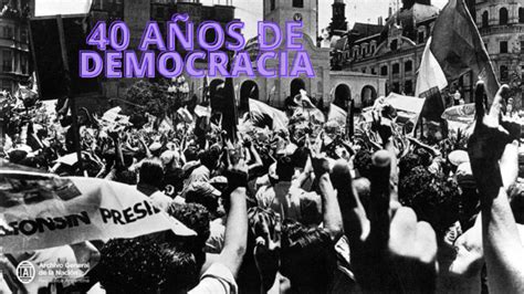 A Os De Democracia Una Agenda Para Mantener Activa La Memoria