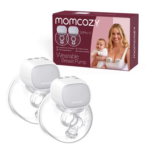 Momcozy S9 Pro V Hands Free Electronic Wearable Breast Pump 2Pack