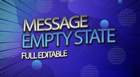 Editable Ui Message Empty States Figma