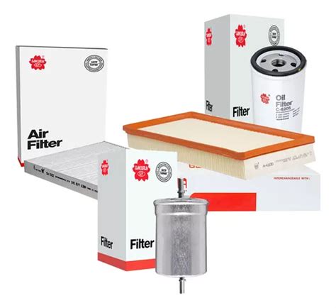 Kit Filtros Aceite Aire Gasolina Cabina Jetta Gli L Env O Gratis