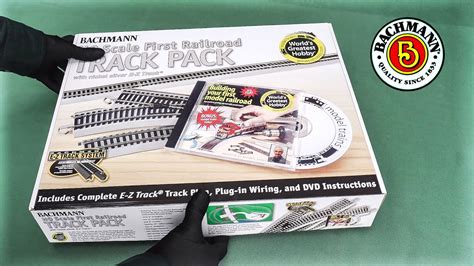 Bachmann HO Scale Electric Model Railroad Track Pack Set Unboxing