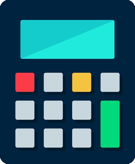 Calculator Vector Icon 31012995 Vector Art At Vecteezy