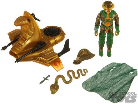 GI JOE Serpentor Air Chariot Compleet Old School Toys